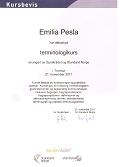 Kurs terminologii